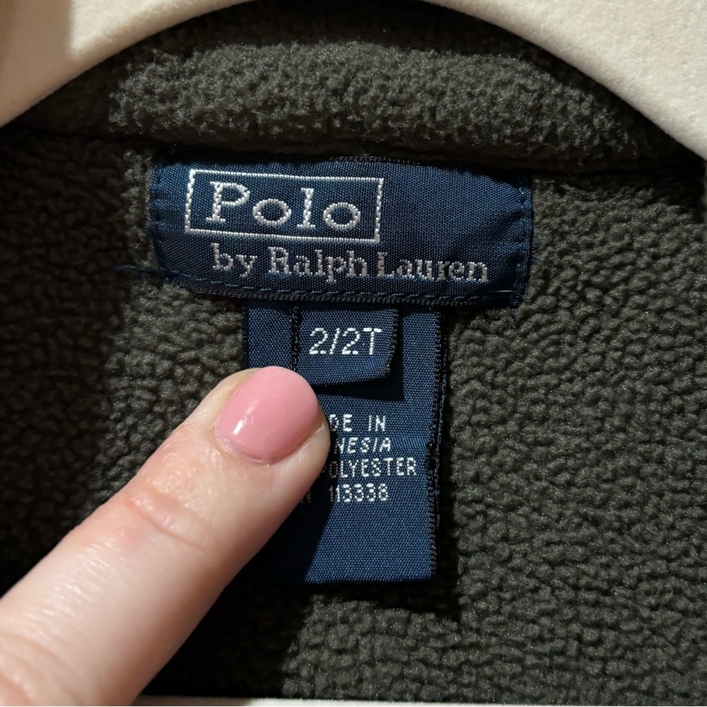 Boys Ralph Lauren Polo Fleece Vest 2T - Picture 5 of 6